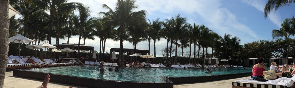 Piscine Hotel W South Beach Miami