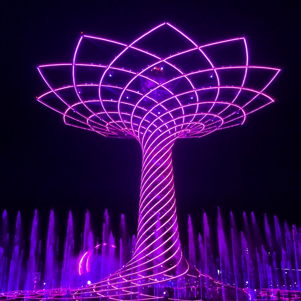 L'arbre de la vie Milan Italie Expo Universelle 2015