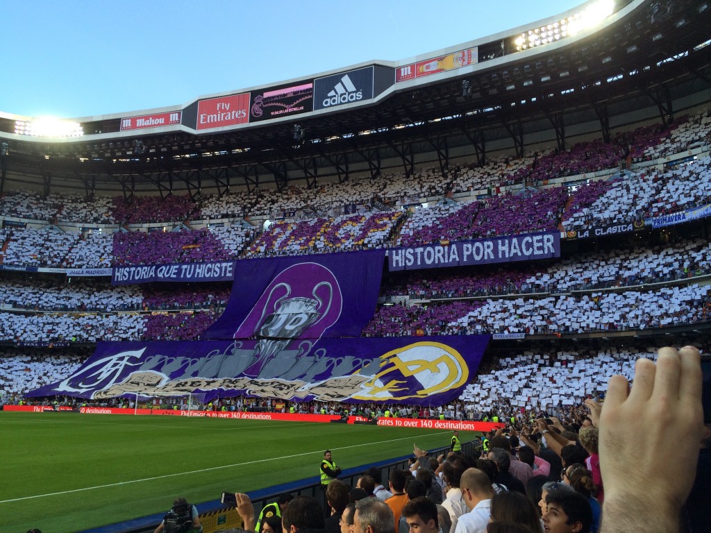Tifo santiago bernabeu