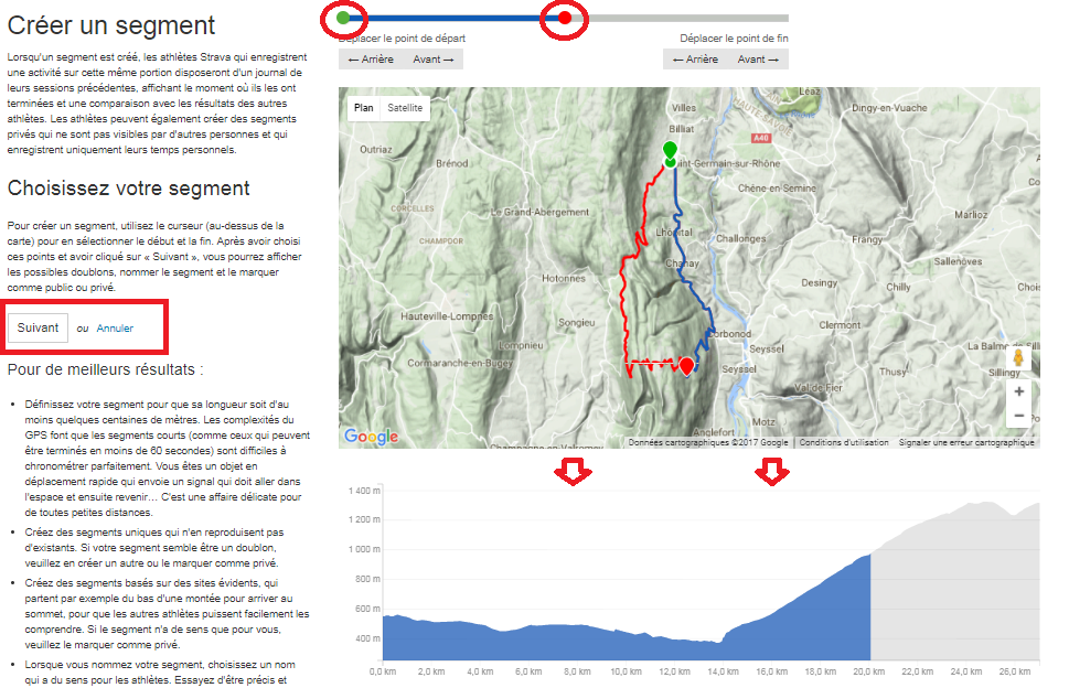 Fonctionnalités Strava