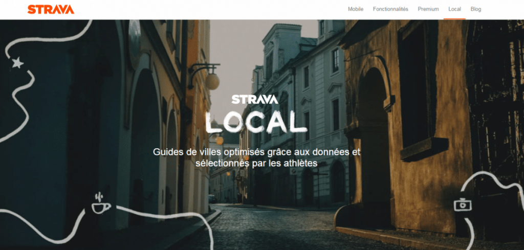 Fonctionnalités Strava