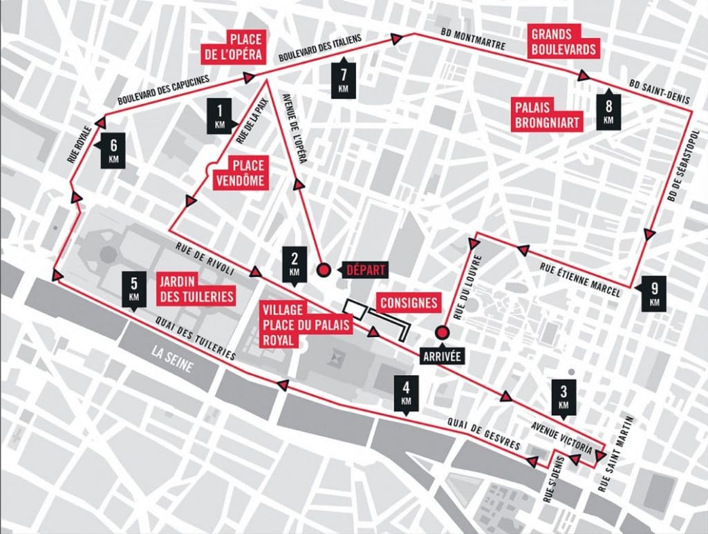 10Km Paris Centre