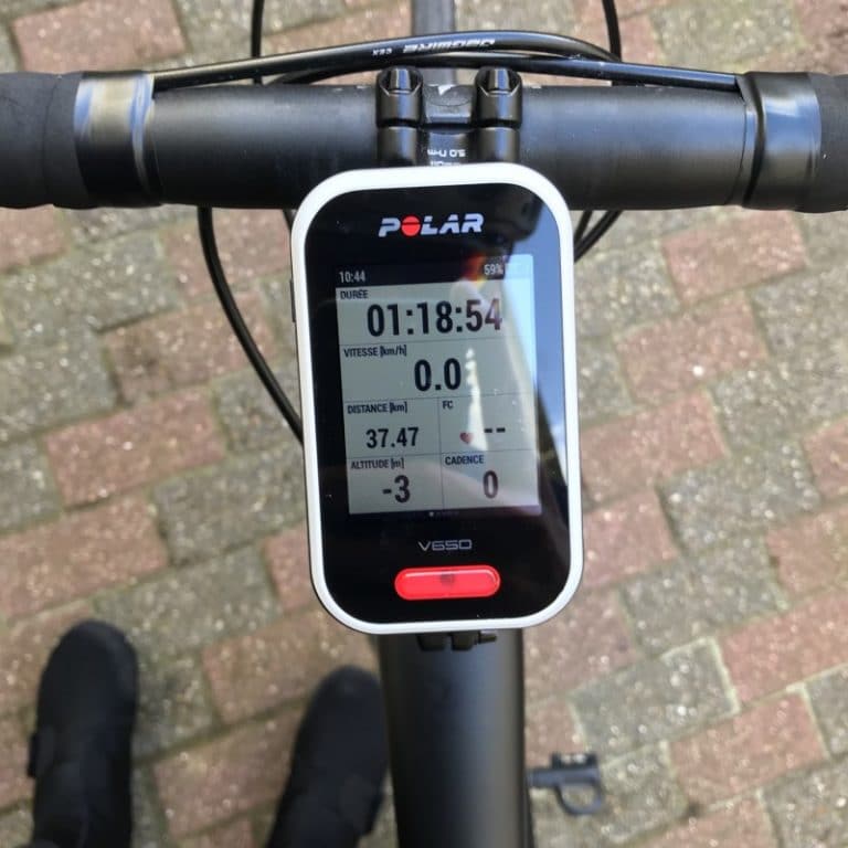 [TEST] Polar V650 Compteur Vélo GPS