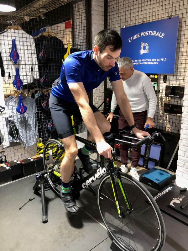 étude posturale triathlon