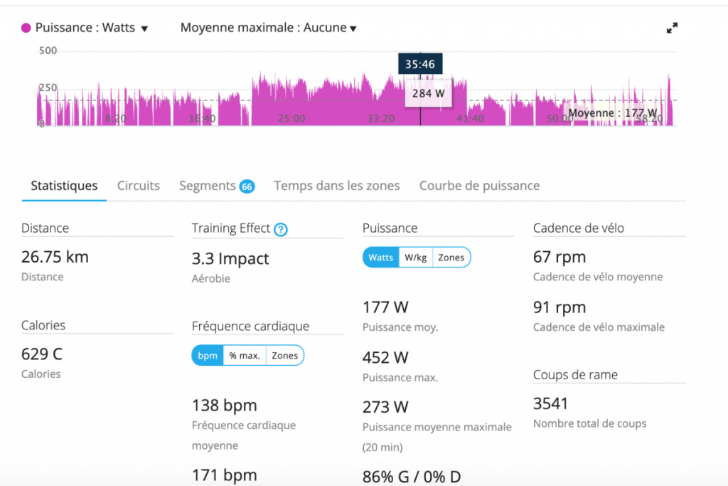 Test Garmin Vector 3S